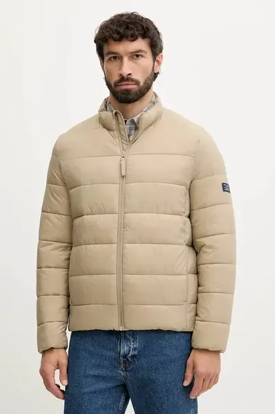 Bunda Pepe Jeans zelená barva, přechodná, PM4027171