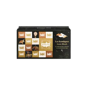 KUSMI TEA Dárkový sada Vánoční ikony 2025, Bio, 24 sáčků