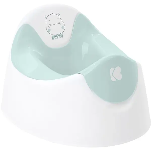 KikkaBoo Nočník hroch White Mint