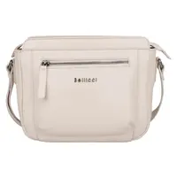 Dámska kožená crossbody kabelka Bellicci Silene - béžová