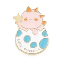 Dinosaur with Egg Enamel Pins