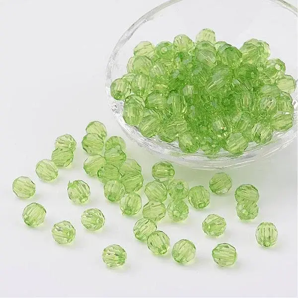 Transparent Acrylic Beads