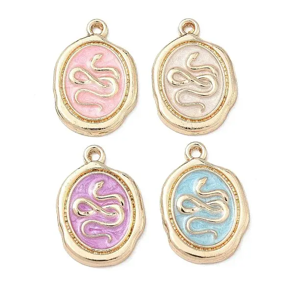 Alloy Enamel Pendants