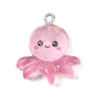 Ocean Theme Transparent Resin Pendants