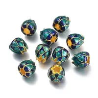 Golden Plated Alloy European Beads