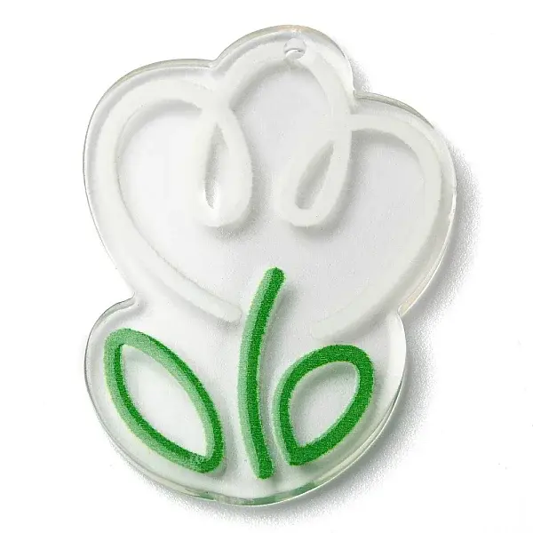 Transparent Acrylic Pendants