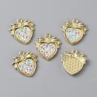 Light Gold Plated Alloy Pendants