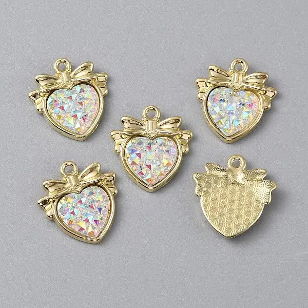 Light Gold Plated Alloy Pendants
