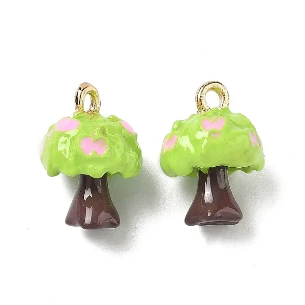 Alloy Enamel Pendants