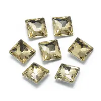 Pointed Back Glass Rhinestone Cabochons