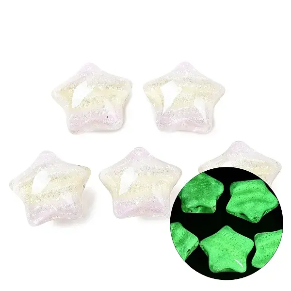 Luminous Transparent Resin Beads