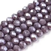 Electroplate Glass Beads Strands