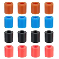 16Pcs 4 Colors Silicone Shock Absorber