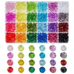 24 Colors Transparent Acrylic Beads