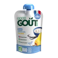 GOOD GOÛT BIO Vanilkový dezert s hruškou 90 g