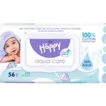 BELLA Happy Aqua care vlhčené ubrousky 56 ks