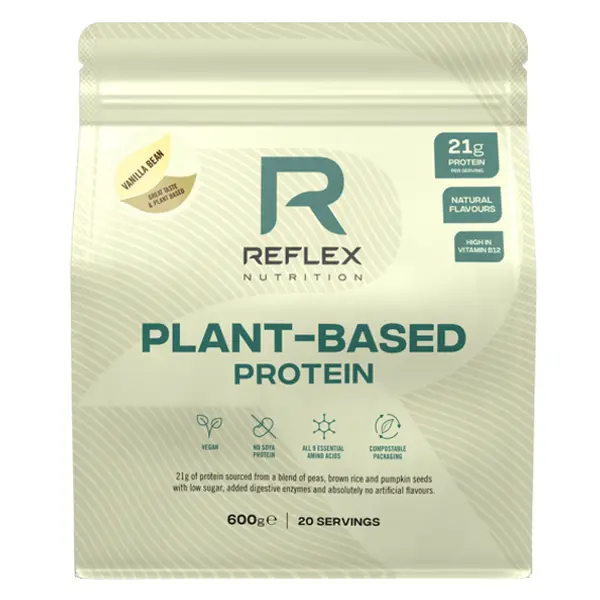 REFLEX NUTRITION Plant Based Protein  vanilla bean 600 g