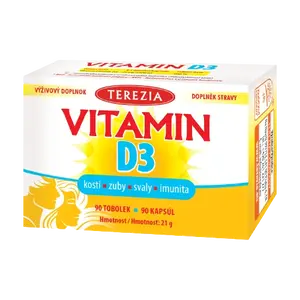 TEREZIA Vitamin D3 1000 IU 90 tobolek