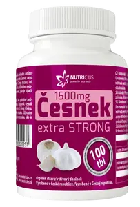 NUTRICIUS Česnek extra strong 1500 mg 100 tablet