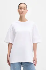 HUGO Blue  Bavlnené tričko  Oversized _Tee_B_9