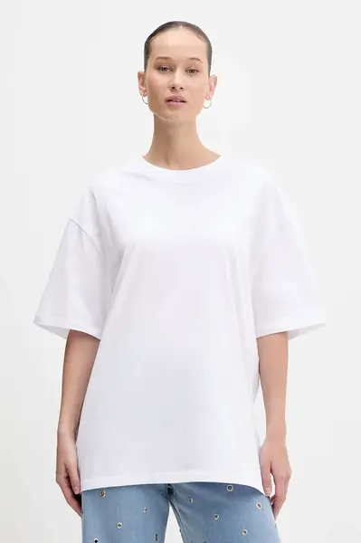HUGO Blue  Bavlnené tričko  Oversized _Tee_B_9