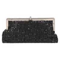 Elegantné spoločenské psaníčko Italia Stella – čierne