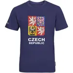 PROGRESS CZ TSHIRT JR Juniorské bambusové triko pro fanoušky, tmavě modrá, velikost 164-170