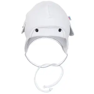 New Baby Jarní kojenecká čepička  Special One bílá, vel. 80 (9-12m)