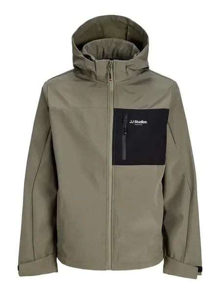 JACK & JONES Prechodná bunda 'JJNORTH'  olivová
