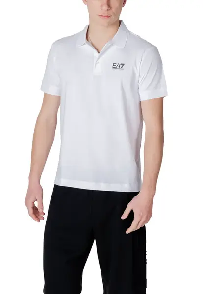 Bílé pánské polo triko EA7