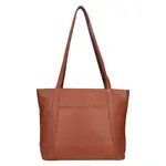 Kožená dámská kabelka přes rameno SendiDesign Marta - koňak