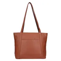 Kožená dámská kabelka přes rameno SendiDesign Marta - koňak