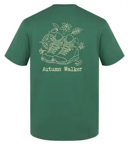 Husky Tee Walker M S, green Pánské bavlněné triko