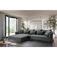 Livetastic ROHOVÁ SEDAČKA, textil, tmavě šedá