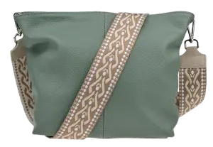 NovaKabelka.cz Prisca Khaki s přídavným popruhem II