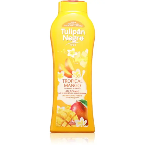 Tulipán Negro Tropical Mango sprchový gel na tělo 650 ml