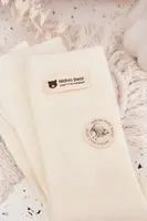 Teplé vlněné dámské ponožky s výšivkou