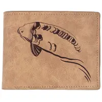 Giants fishing peňaženka hnedá plávajúci kapor brown wallet swimming carp