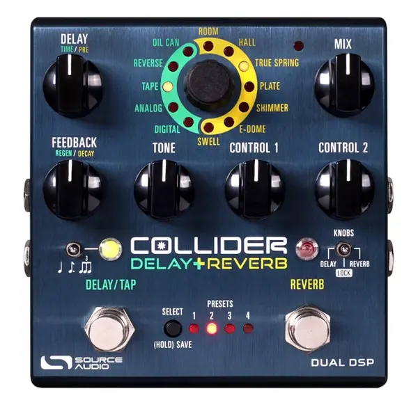 Source Audio SA 263 Collider Stereo Delay+Reverb