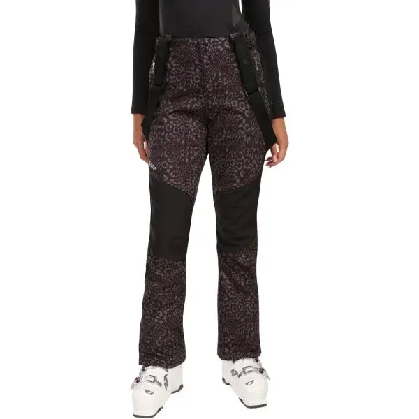 KILPI TORIEN Dámske softshellové lyžiarske nohavice, čierna, veľkosť