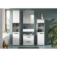 MID.YOU KOUPELNA vysoce lesklá bílá