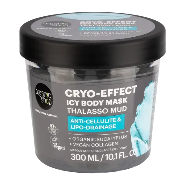 ORGANIC SHOP Thalasso Cryo-Effect Bahenní chladivá tělová maska 300 ml