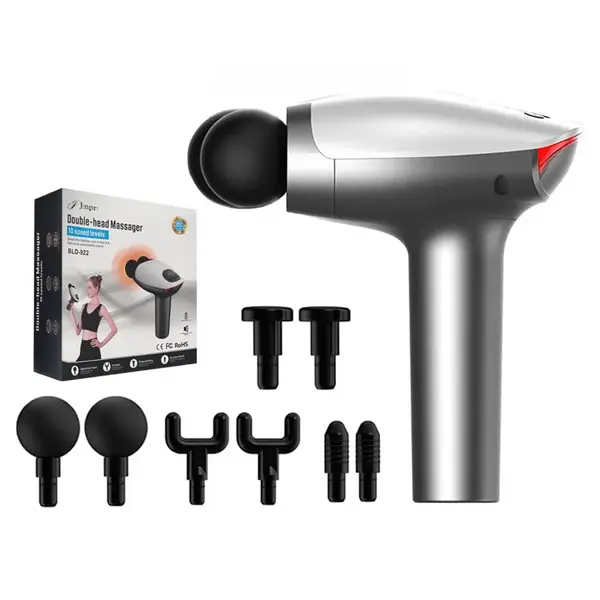 Masážna pištoľ MuscleWave s nástavcami