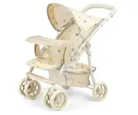 Milly Mally Sportovní kočárek pro panenky - Kate  - béžový