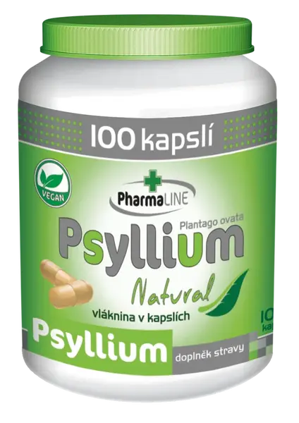 PharmaLINE Psyllium Natural100cps