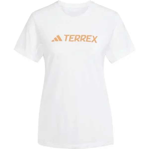 adidas W MULTI TERREX LOGO TECH TEE Dámske tričko, biela, veľkosť