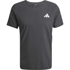 adidas ADIZERO TEE M Pánske tričko, čierna, veľkosť