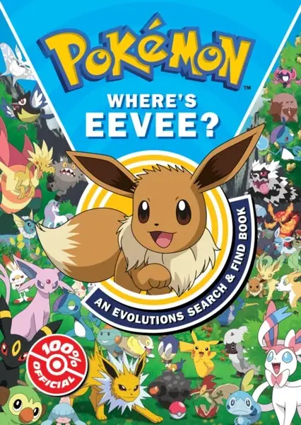 Pokemon Whereâ€™s Eevee? An Evolutions Search and Find Book (poškozená) - Pokemon