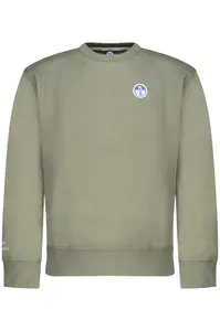 NORTH SAILS CHILDREN'S ZIP-UP SWEATSHIRT, GREEN