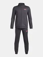Under Armour UA Rival Knit Track Suit-GRY - Boys